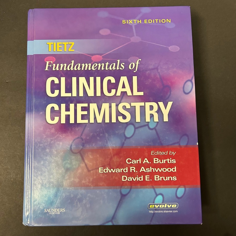 Saunders‎ Tietz Fundamentals of Clinical Chemistry Adult Hardcover